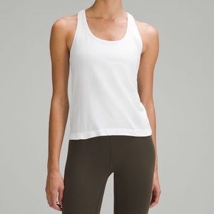 Lululemon Swiftly Tech Racerback Tank Top 2.0 Race Length Size 6 White